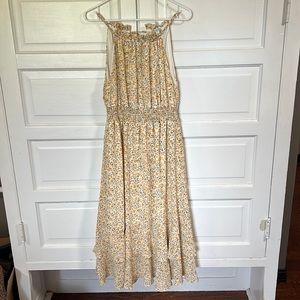 She + Sky yellow floral dress - L